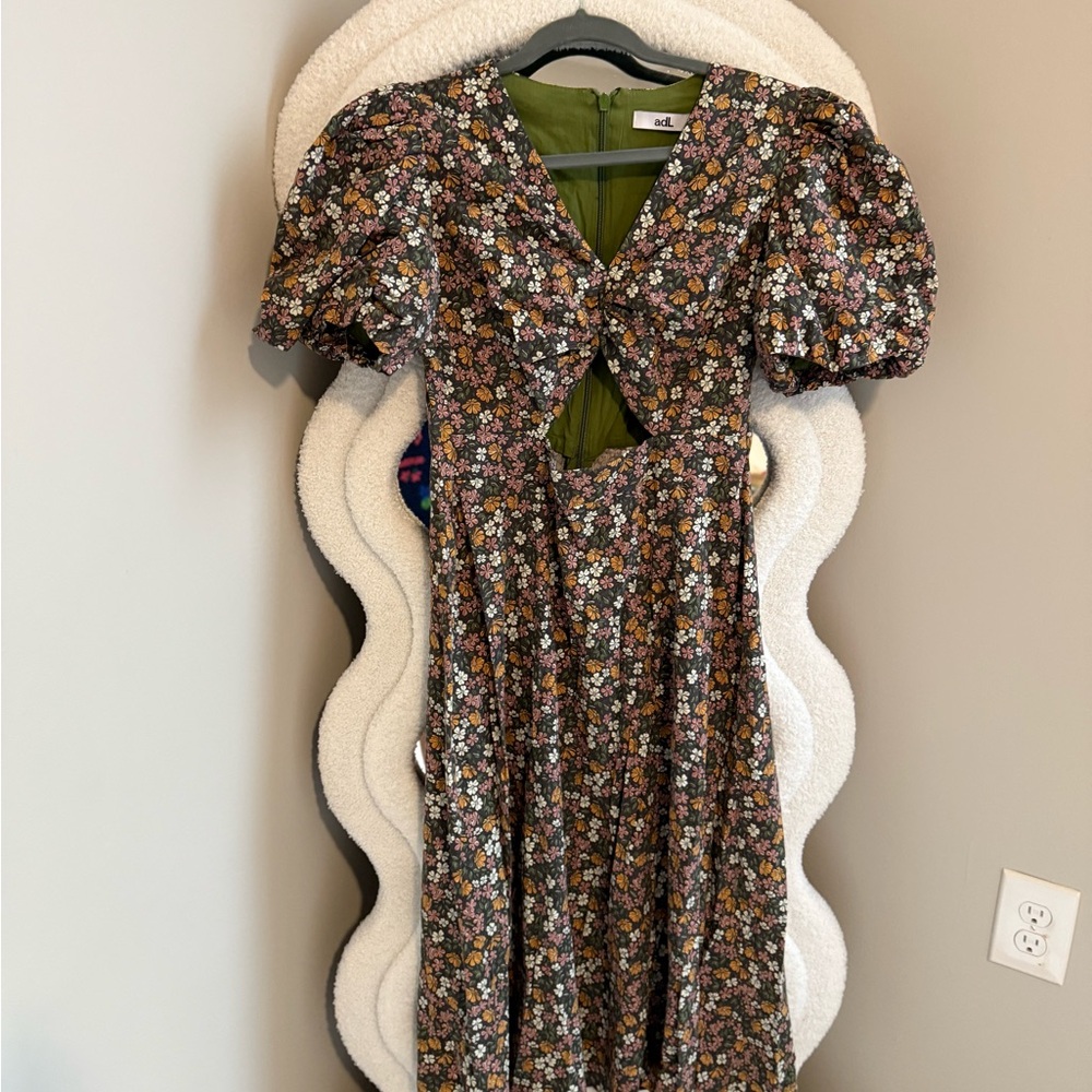 Floral Puff Sleeve Dress